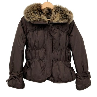 ERMANNO SCERVINO - Dark Brown Women's Down Jacket