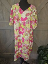 Vintage Sante Floral Nightgown sz 2X