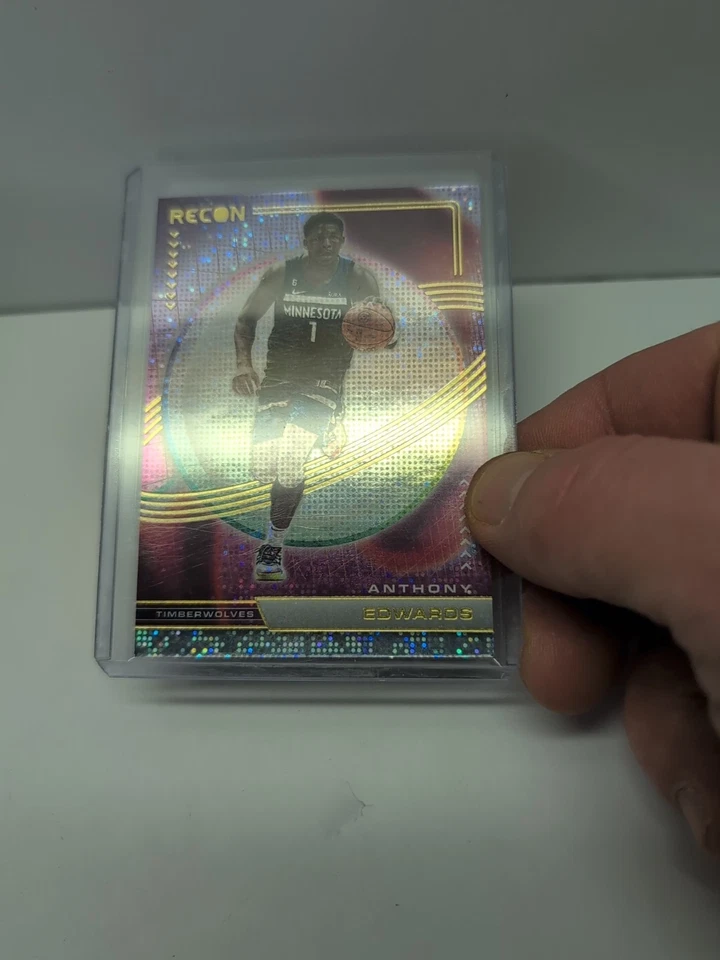 2022-2023 Panini Recon Anthony Edwards Holo Dots Case Hit! Timberwolves RARE - Image 4 of 4