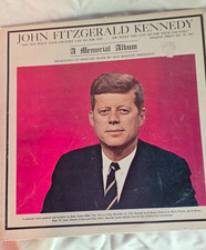 1963 Premier Albums A Memorial Album John Fitzgerald Kennedy 12" Vinyl LP 2099