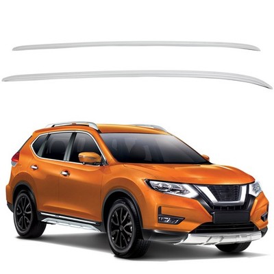Roof Rack Set Roof Side Rail Luggage Carrier For 2022-2023 NISSAN X-TRAIL Silver