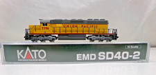 N Scale Kato Union Pacific Sd40-2 Snoot Diesel Engine In Orig Box Lot 62 N Scale Kato Union Pacific Sd40-2 Snoot Diesel Engine In Orig Box Lot 62