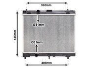 VAN Wezel MotorküHler (53002357) FüR Toyota Yaris |