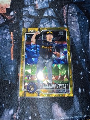 Brandon sproat Topps 2026 Series 2 Gold Diamanté /50