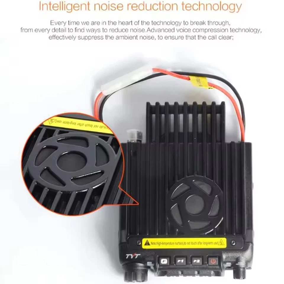 Radioaficionado Tyt Th-9000d Mono Banda Móvil 65 W 200 Canales Coche Camión Foto 3 de 4