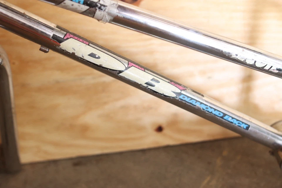 Cuadro BMX Diamondback Viper vintage cromado 20" OG años 90 DB Foto 3 de 4