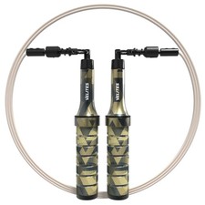 CrossFit Jump Rope for Double Unders - Adjustable Speed Cable, Fitness Training