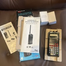 Whistler WS1010 Handheld 400 Channel UHF/VHF Radio Scanner Black NOAA Weather