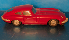 VINTAGE BANDAI JAPAN TIN LITHO FRICTION JAGUAR XK-E 7" LONG