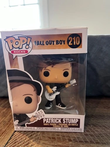 Funko Pop! Rocks Fall Out Boy Patrick Stump #210 Vinyl Figure