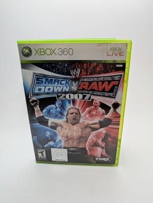 WWE SmackDown vs Raw 2007 Xbox 360 Tested Complete