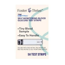 True Metrix Self Monitoring Blood Glucose Test Strips 5