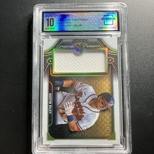 2022 Topps Triple Threads - Single Jumbo Relics Austin Riley #SJR1-ARI1 ...