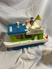 Vintage Fisher Price Boat Ferry Little People