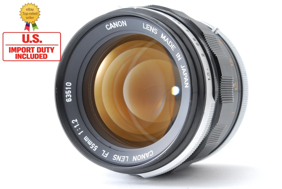 Canon FD f/1.2 Camera Lenses 55mm Focal for sale - eBay