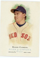 2006 Topps Allen & Ginter's - Roger Clemens #104 Red Sox