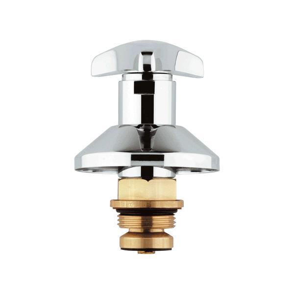 "Grohe Oberteil 11508 FüR Up-Ventile 1\" Trecorn Griff Markierung Rot Chrom"-image