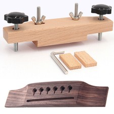 DIY Guitar Bridge Clamp with Rosewood Bridge for Acoustic Guitar Repair Tool US