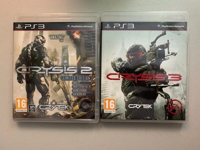 Sony PlayStation 3 Crysis 2 Limited Edition und Crysis 3 PS3 Videospiel Bundle