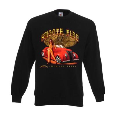 Sweatshirt Smooth Ride, Biker Funshirt S - 6XL (ASG00220)