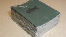 Image of 25 x SCHOOL EXERCISE BOOKS GREEN A5 SQUARE 48 PAGE