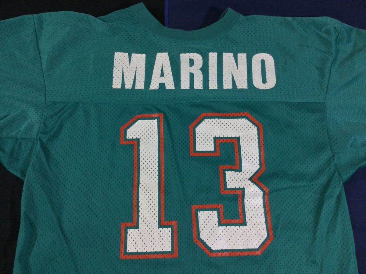 Vintage90s Miami Dolphins Dan Marino #13 Football-NFL Champion