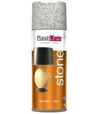 PLASTIKOTE STONE TOUCH TEXTURED AEROSOL SPRAY PAINT 400ML REAL STONE FINISH NEW