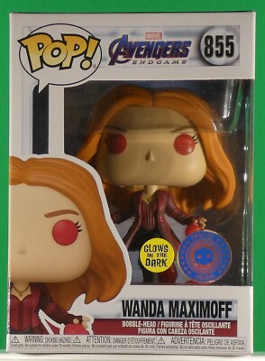 WANDA (SCARLET WITCH) Exclusive GITD Pop! Figure 855 | PIAB | Marvel | Funko