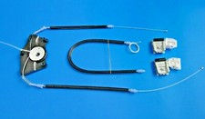 SKODA FABIA 6Y MK1 1999>08 FRONT LEFT SIDE WINDOW REGULATOR WITH PANEL 6Y1837461
