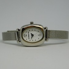 Liz Claiborne Mesh Band Quartz Analog Women's Watch New Battery
