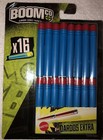 MATTEL BOOMCO EXTRA DARTS BLUE W/ RED TIP 16 DARTS INCLUDED BRAND NEW FAST SHIP