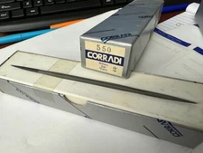 CORRADI RIFFLERS CUT FILES LOT OF 4 CUT TYPE:2 6" SERIES NUMBER 550