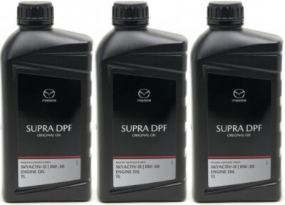 Original Mazda Oil DPF Supra 0W-30 Motoröl 3x 1l = 3 Liter