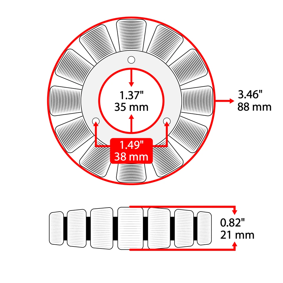Estator para Kawasaki KX250F KX 250F KX 250 KX250 2011 2012 2013 2014-2020 Magneto Foto 2 de 4