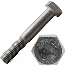3/8-16 Hex Head Cap Screws 18-8 Stainless Steel  All Lengths Quantities