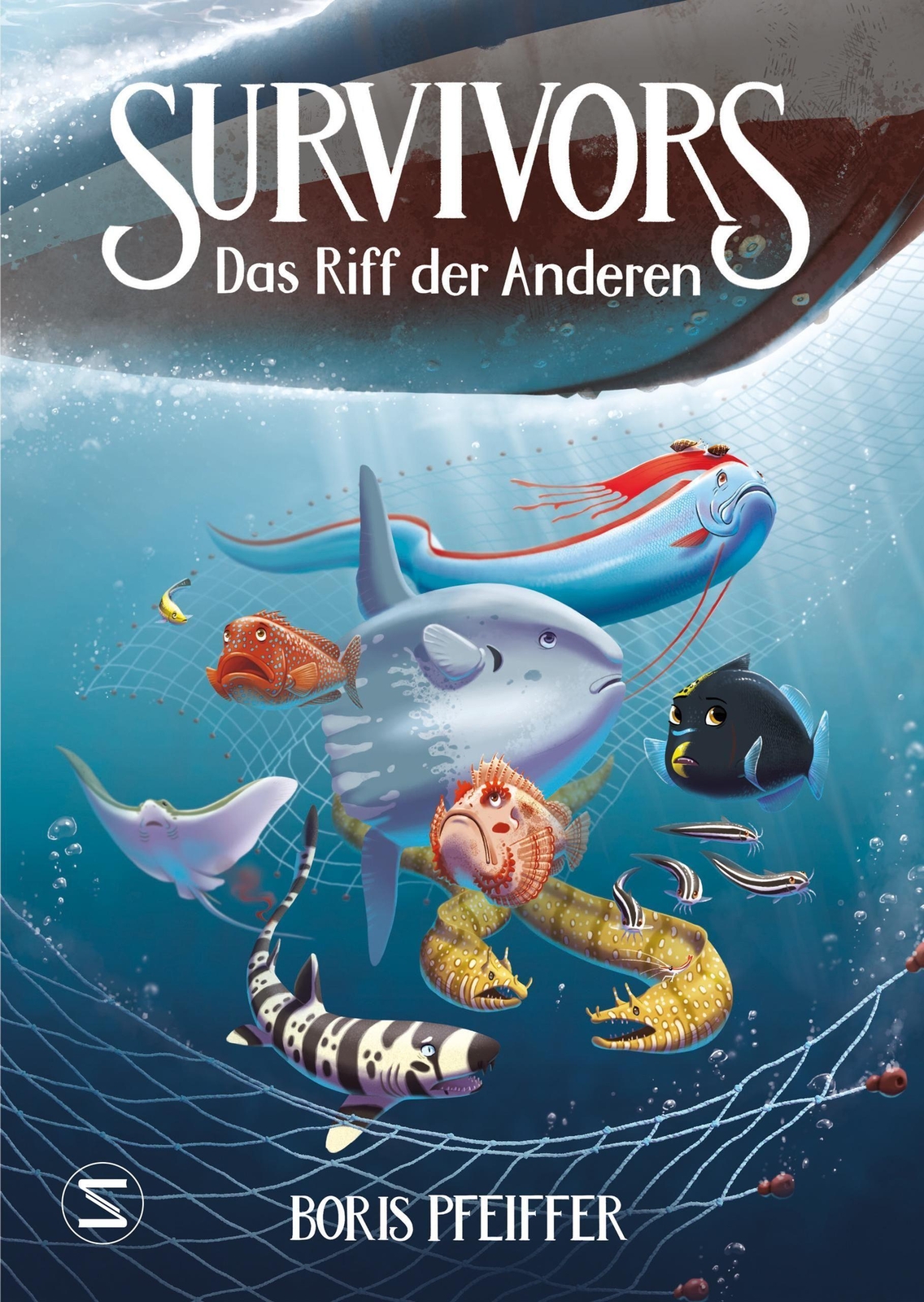 Thumbnail - Survivors - Das Riff Der Anderen Boris Pfeiffer Buch 144 S. Deutsch
