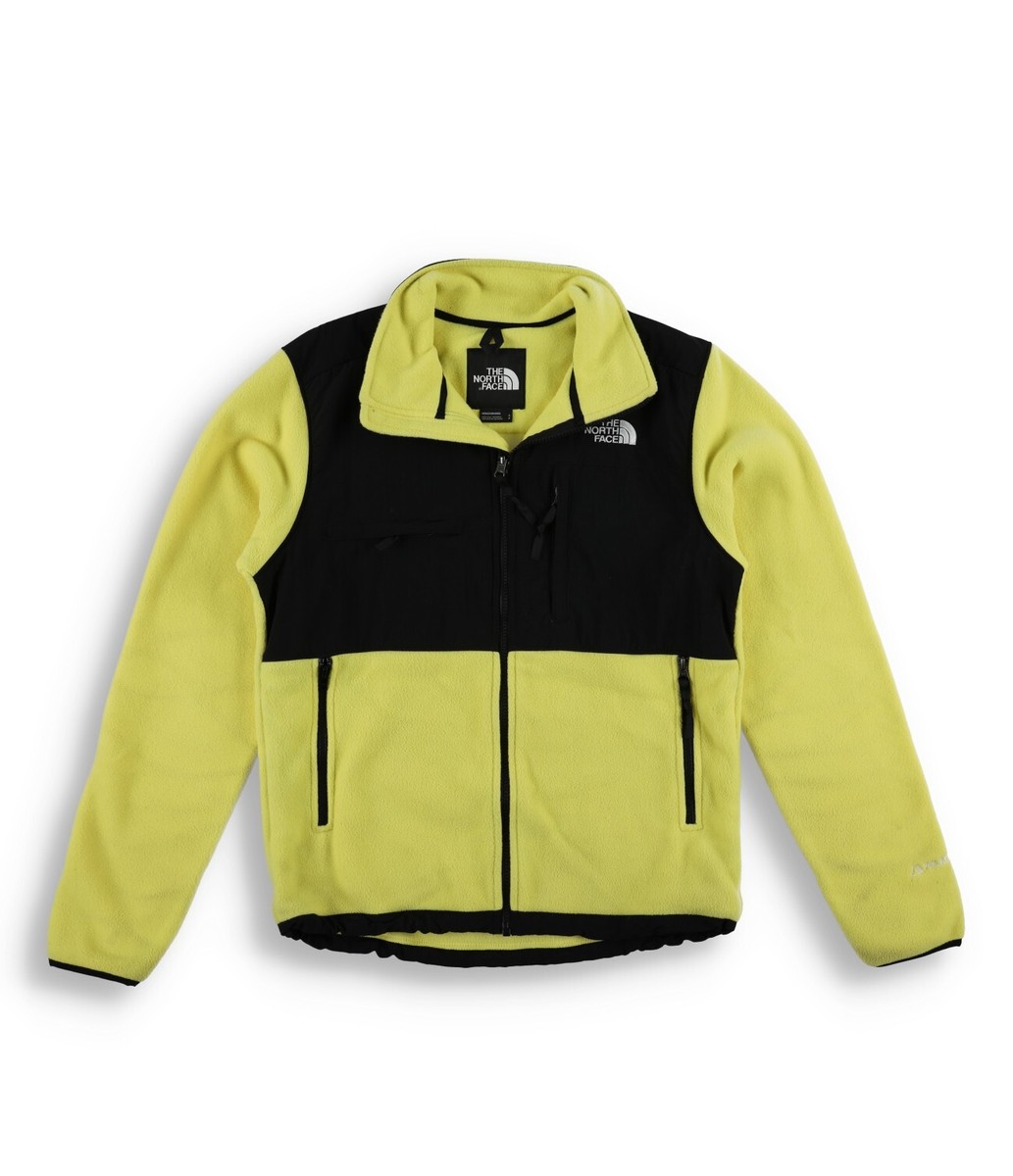 Mens North Face Denali Full Zip Polartec Fleece Jacket Yellowtail
