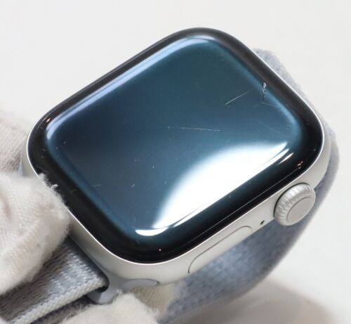 Apple Watch Series 10 Aluminum 42mm (GPS) Silver w/ Light Blue Band - Afbeelding 2 van 15