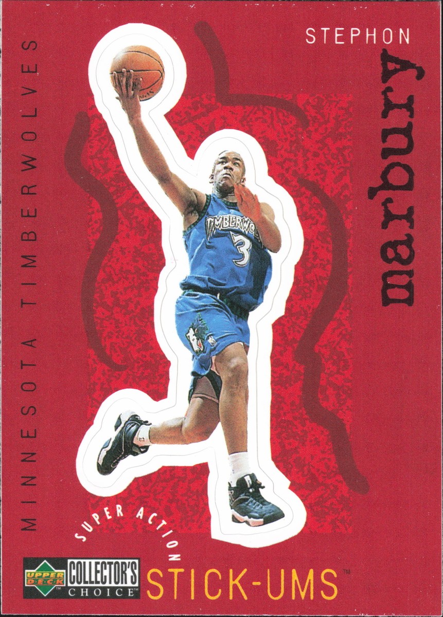 1997-98 Collector's Choice #S16 Stephon Marbury Super Action