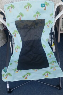 Bliss Hammocks Collapsible Palm Tree Beach Chair W/ Storage Bag|   Nj Pickup