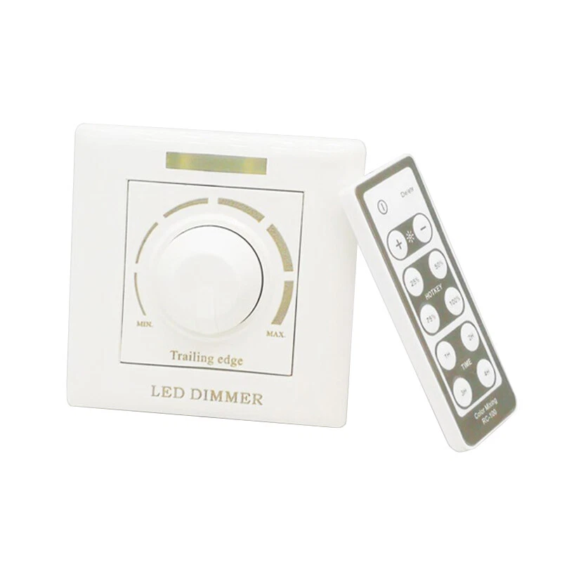 300W IR Remote Control LED Light Dimmer Brightness Lamp Adjust