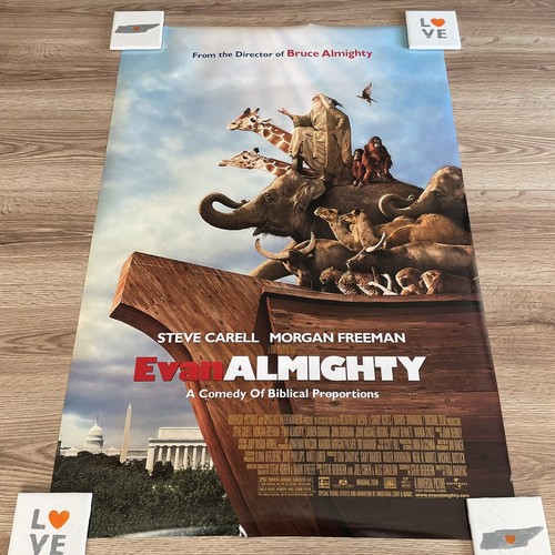 Evan Almighty double side movie poster 27x40 original