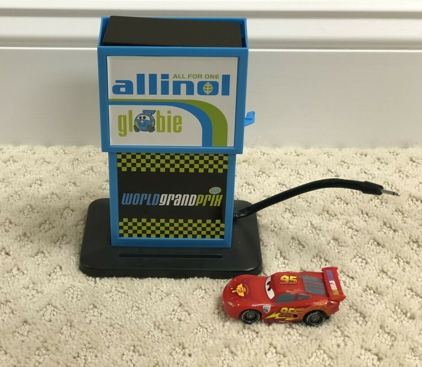 Disney Cars Remote Control Mater and Finn McMissile plus 2 LIghtning