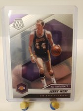 2020-21 Panini Mosaic Jerry West All-Time Greats Base #293 Lakers
