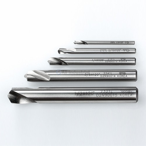 YG1 NC Spotting Drill 8% Cobalt HSS 1/8 