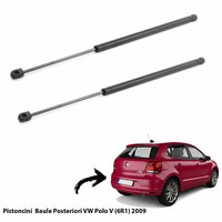 2 Gasfedern Kolben Portelone GepäCk VW Polo V (6R1) 2009