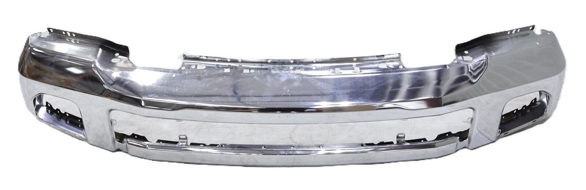 NEW OEM Ford Chrome Front Bumper w/ Fog Lamps LC3Z-17757-B Ford F