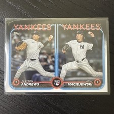 2024 Topps Update Clayton Andrews RC / Josh Maciejewski #US163  Yankees