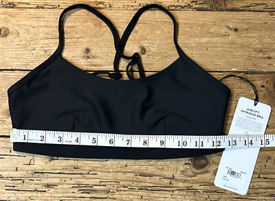 Alo Yoga Women's Size XS Black Airlift Intrigue Bra NWT | eBay