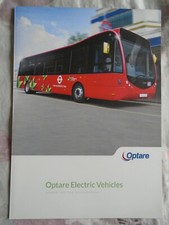 Optare Electric Vehicles brochure undated UK market